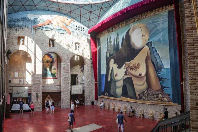 Figueres,,Spain,-,3,Aug,,2024:,Interior,Of,The,Theatre-museum