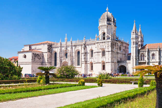 The,Jeronimos,Monastery,Or,Hieronymites,Monastery,Is,Located,In,Lisbon,